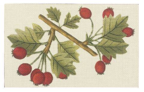 click here to view larger image of Berry Branch (hand painted canvases)