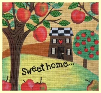 click here to view larger image of Sweet Home (hand painted canvases)