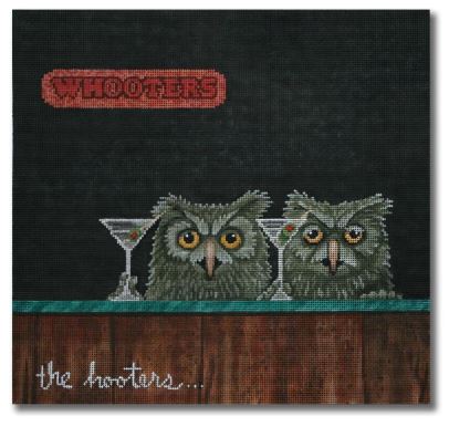 click here to view larger image of Hooters, The (hand painted canvases)