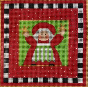 click here to view larger image of Happy Mrs Claus (hand painted canvases)