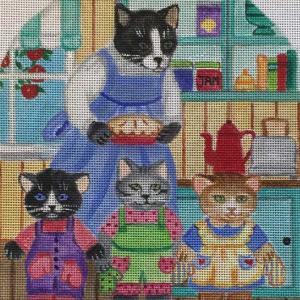 click here to view larger image of 3 Little Kittens - Stand Up (hand painted canvases)