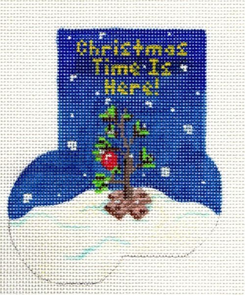 click here to view larger image of Christmas Time is Here (hand painted canvases)