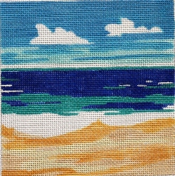 click here to view larger image of Beach Front Landscape (hand painted canvases)
