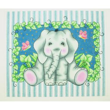 click here to view larger image of Elephant Bazoople (hand painted canvases)