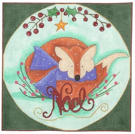 click here to view larger image of Woodland Wishes - The Fox (hand painted canvases)