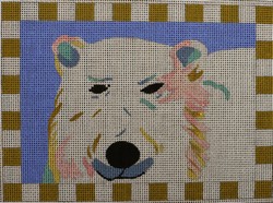 click here to view larger image of Bearly Dressed (hand painted canvases)