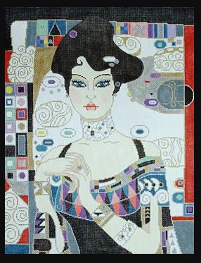 click here to view larger image of Lady Vienna (hand painted canvases)