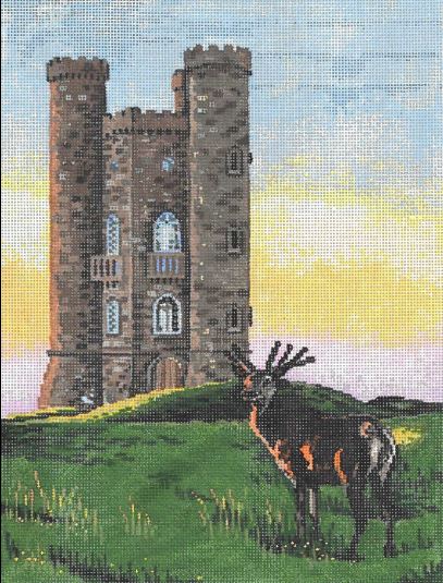 click here to view larger image of Broadway Tower (hand painted canvases)