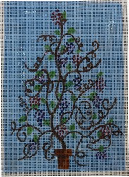 click here to view larger image of Grape Vine Tree (hand painted canvases)