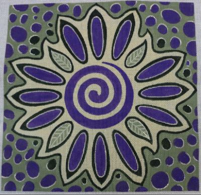 click here to view larger image of Healing Bloom (hand painted canvases)