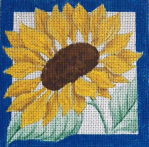 click here to view larger image of Sunflower Square (hand painted canvases)