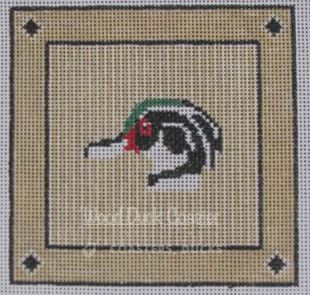 click here to view larger image of Wood Duck (hand painted canvases)