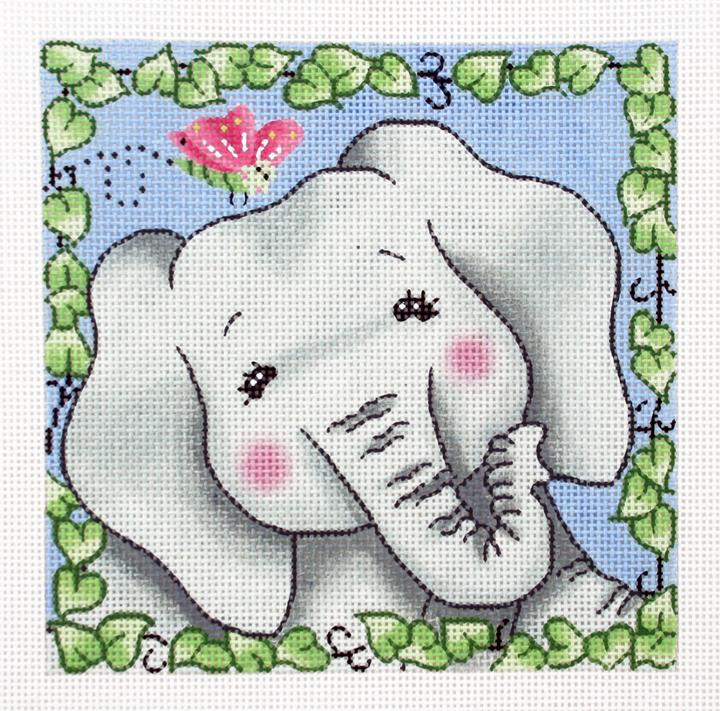 click here to view larger image of Elsie the Elephant (hand painted canvases)