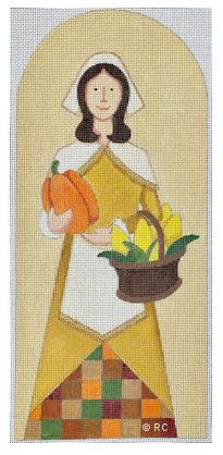 click here to view larger image of Large Female Pilgrim (hand painted canvases)