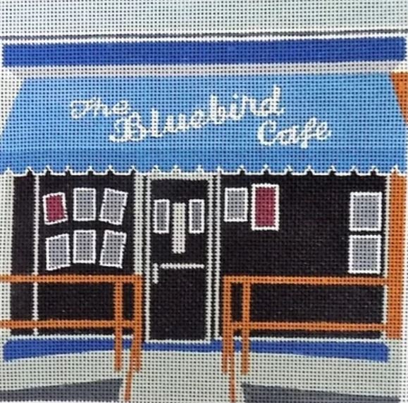 click here to view larger image of Bluebird Cafe, The (hand painted canvases)