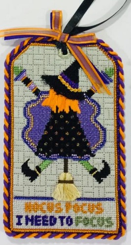 click here to view larger image of Hocus Pocus Tag (hand painted canvases)