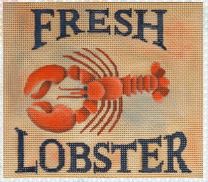 click here to view larger image of Fresh Lobster (hand painted canvases)