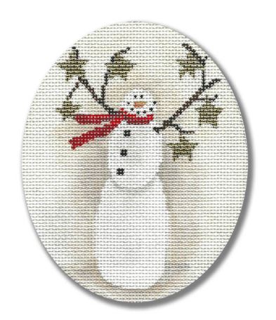 click here to view larger image of Starry Snowman (hand painted canvases)