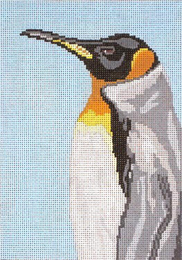 click here to view larger image of King Penguin (hand painted canvases)