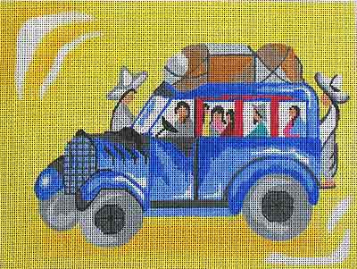 click here to view larger image of Nogales Bus (hand painted canvases)