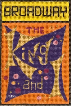 click here to view larger image of Broadway - The King and I (hand painted canvases)