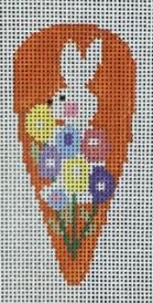click here to view larger image of Bunny Profile Carrot  (hand painted canvases)