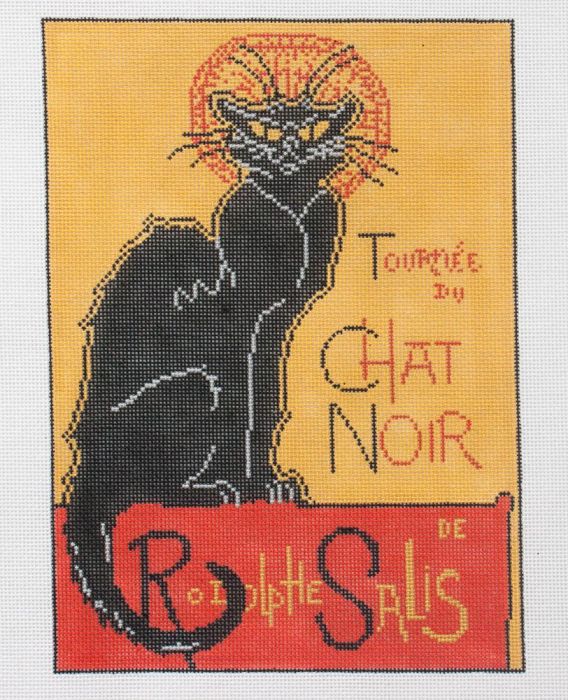 click here to view larger image of Chat Noir (hand painted canvases)