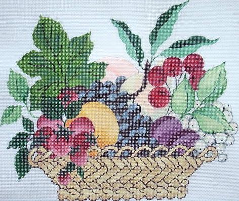 click here to view larger image of Fruit Basket II (hand painted canvases)