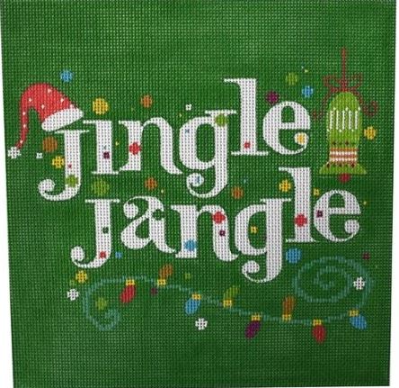 click here to view larger image of Jingle Jangle (hand painted canvases)
