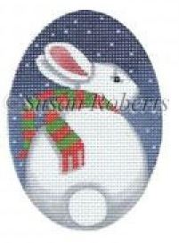 click here to view larger image of Rabbit and Snow (hand painted canvases)