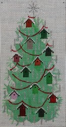 click here to view larger image of Bird House Tree (hand painted canvases)