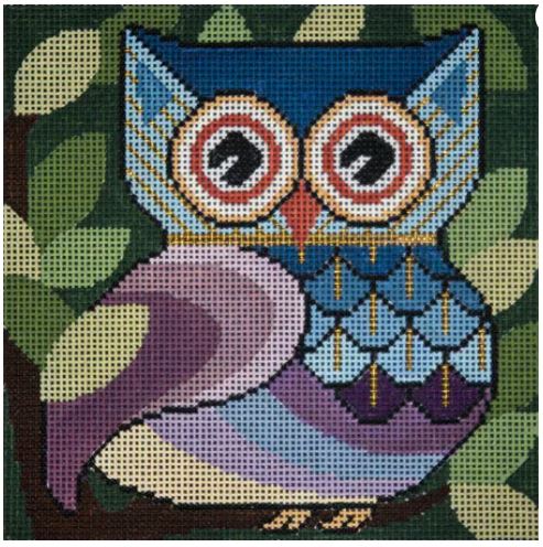 click here to view larger image of Who Gives a Little Hoot ? (hand painted canvases)