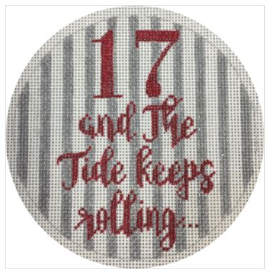 click here to view larger image of 17 and the Tide Keeps Rolling ! (hand painted canvases)