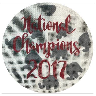 click here to view larger image of National Champions 2017 (hand painted canvases)