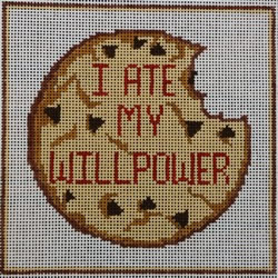 click here to view larger image of I Ate My Willpower (hand painted canvases)