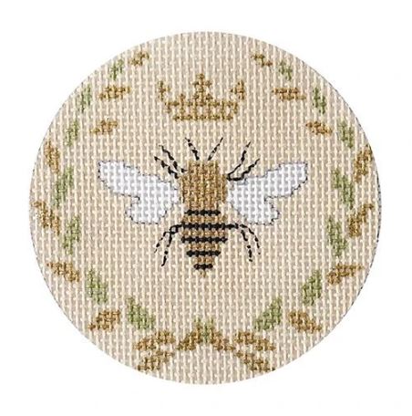 click here to view larger image of Bee - Beige  (hand painted canvases)
