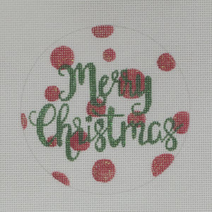 click here to view larger image of Merry Christmas  (hand painted canvases)
