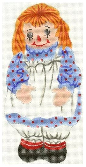 click here to view larger image of Raggedy Ann Doll (hand painted canvases)