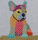 click here to view larger image of Small Frenchie (hand painted canvases)