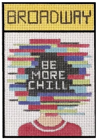 click here to view larger image of Broadway - Be More Chill (hand painted canvases)
