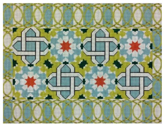 click here to view larger image of Azulejos (hand painted canvases)
