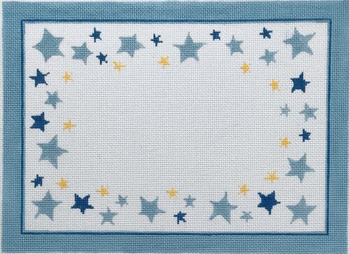 click here to view larger image of Stars (hand painted canvases)