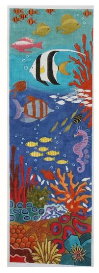 click here to view larger image of Coral Reef (hand painted canvases)