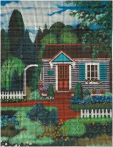 click here to view larger image of She Shed (hand painted canvases)
