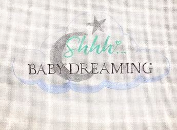 click here to view larger image of Shhh Baby Dreaming (hand painted canvases)
