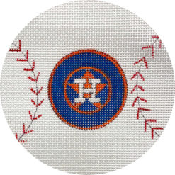 click here to view larger image of Houston Astro Baseball (hand painted canvases)