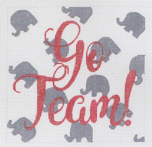 click here to view larger image of Go Team! Alabama (hand painted canvases)