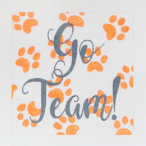 click here to view larger image of Go Team! Auburn (hand painted canvases)