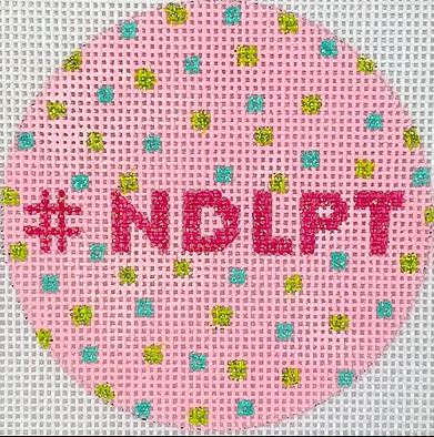 click here to view larger image of # NDLPT - Light Pink (hand painted canvases 2)