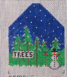 click here to view larger image of Tree Lot (hand painted canvases)